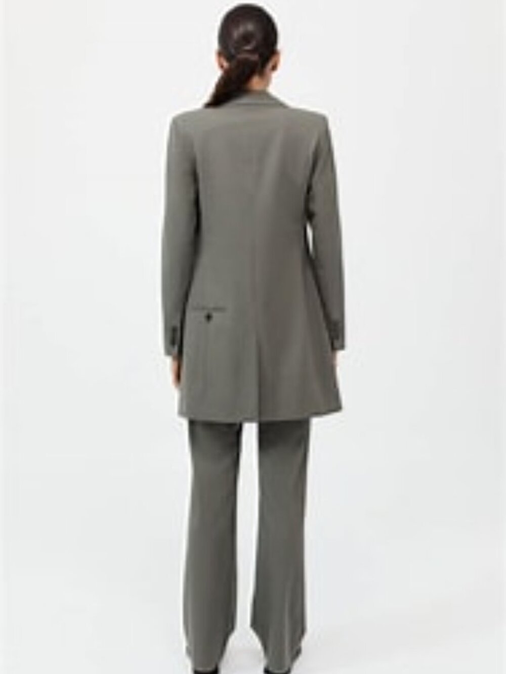 St. Agni-Classic Olive Single-Button Blazer Size L NWT